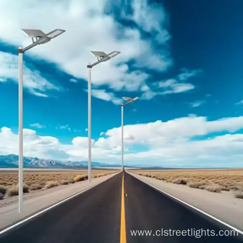200W LED Street Light with Solar Power and Radar for Outdoor Use